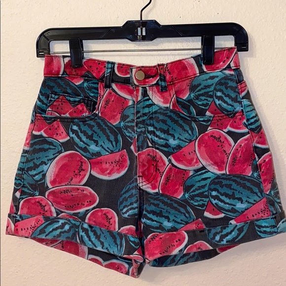 ❣️💚🍉Watermelon American Apparel shorts🍉💚❣️ - Picture 3 of 3